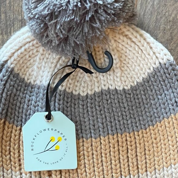 Stylish Black and Tan Piccadilly Hat from Rockflowerpaper -NEW - Picture 4 of 10